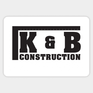 K & B Construction Sticker